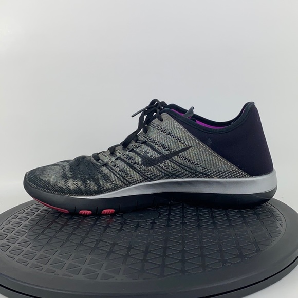 Nike Free TR6 Silver/Pink Athletic Running Shoes 849805-002 Women's Size 9 - Picture 10 of 12